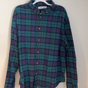 Old Navy Mens Button Down Flannel
